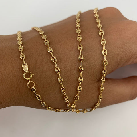 Cadena Baby GC Oro amarillo 18k 6 Gr / 2,8 mm / 60 Cm *