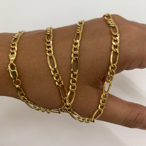 Cadena Italy 3X1 CT Oro amarillo 18k 10 Gr / 5 mm / 60 Cm *