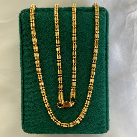 Cadena Italy Punto Cuadrado Oro amarillo 18k +3 / 24,74 Gr / 2,8 mm / 70 Cm
