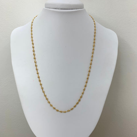 Cadena Eslabón Marino Baby GC Oro amarillo 18k 5,12 Gr / 2,8 mm / 50 Cm