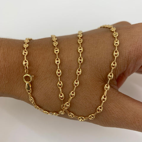Cadena Baby GC Oro amarillo 18k 5,83 Gr / 2,8 mm / 60 Cm *