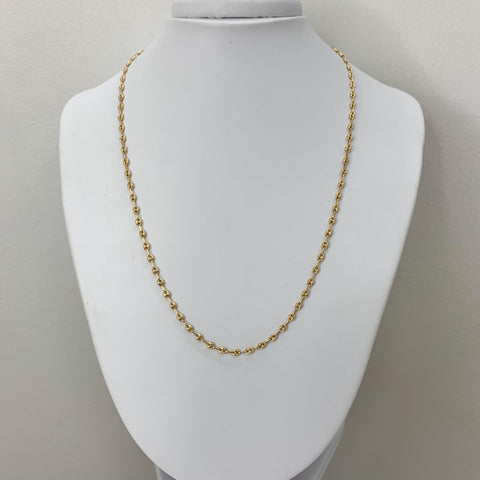 Cadena Eslabón Marino Baby GC Oro amarillo 18k 5,25 Gr / 2,8 mm / 50 Cm *