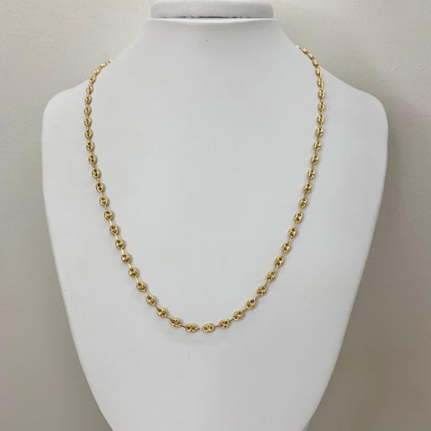 Cadena Eslabón Marino GC Oro amarillo 18k 6,94 Gr / 3,7 mm / 50 Cm *