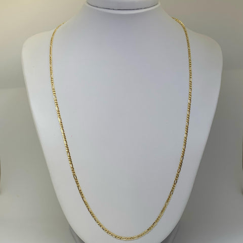 Cadena Italy 3X1 Oro amarillo 18k 3,65 Gr / 2,3 mm / 60 Cm *