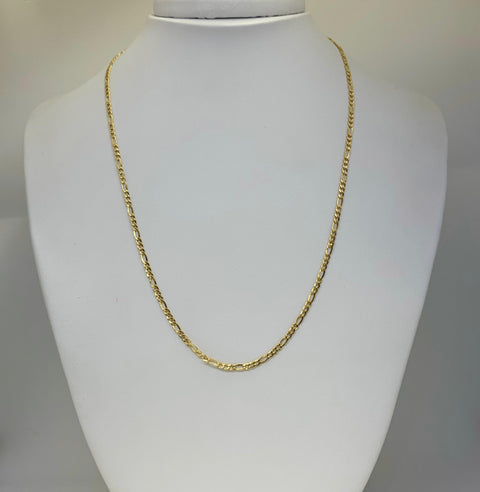 Cadena Italy  Tres Por Uno 3X1 CT Oro amarillo 18k 2,99 Gr / 2,3 mm / 45 Cm *