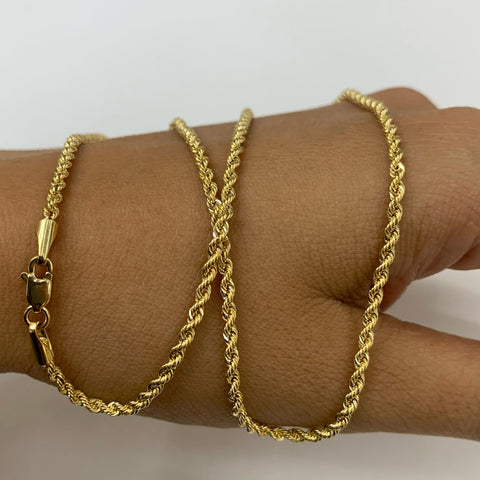 Cadena Italy Lazo Oro amarillo 18k +1 / 3,10 Gr / 2 mm / 45 Cm *
