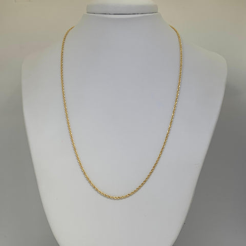 Cadena Italy Lazo Oro amarillo 18k +1 / 1,71 Gr / 1,5 mm / 50 Cm *
