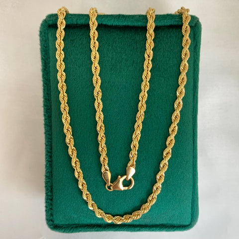 Cadena Italy Lazo Oro amarillo 18k +1 / 8,19 Gr / 3 mm / 60 Cm