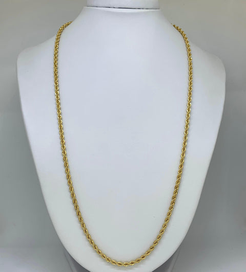 Cadena Italy Lazo Oro amarillo 18k +1 / 8,12 Gr / 3 mm / 60 Cm
