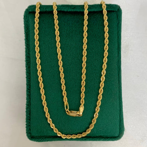 Cadena Italy Lazo Oro amarillo 18k +1 / 5,75 Gr / 2,5 mm / 60 Cm *
