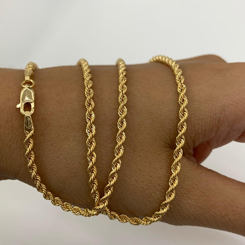 Cadena Italy Lazo Oro amarillo 18k +1 / 5,81 Gr / 2,5 mm / 60 Cm *