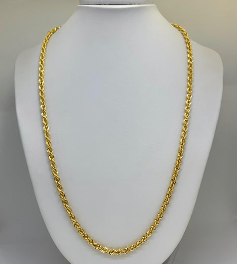 Cadena Italy Lazo Oro amarillo 18k +1 / 10,60 Gr / 4 mm / 60 Cm