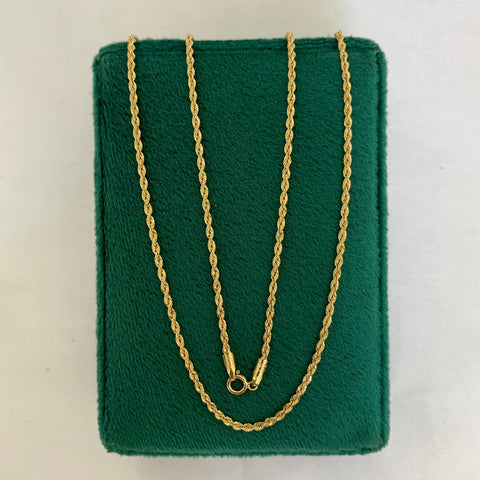 Cadena Italy Lazo Oro amarillo 18k +1 / 1,80 Gr / 1,5 mm / 50 Cm *
