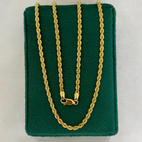 Cadena Italy Lazo Oro amarillo 18k +1 / 4,41 Gr / 2,5 mm / 45 Cm *