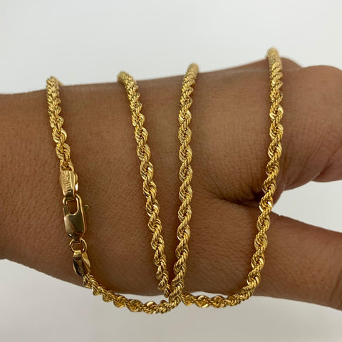 Cadena Italy Lazo Oro amarillo 18k +1 / 4,85 Gr / 2,5 mm / 60 Cm