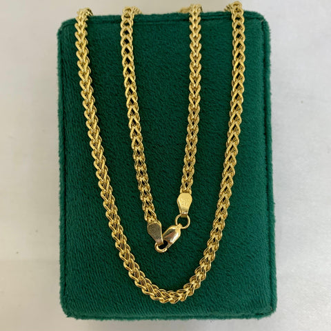 Cadena Italy Franco Especial Oro amarillo 18k +3 / 13,58 Gr / 3,2 mm / 65 Cm *