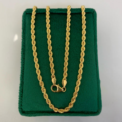 Cadena Italy Lazo Oro amarillo 18k +1 / 6,61 Gr / 3,3 mm / 45 Cm *
