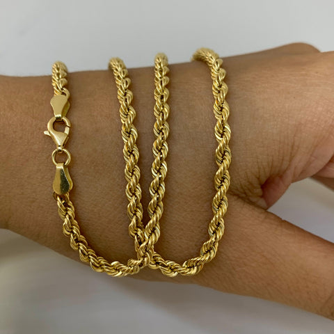 Cadena Italy Lazo Oro amarillo 18k +1 / 6,13 Gr / 3,3 mm / 45 Cm *