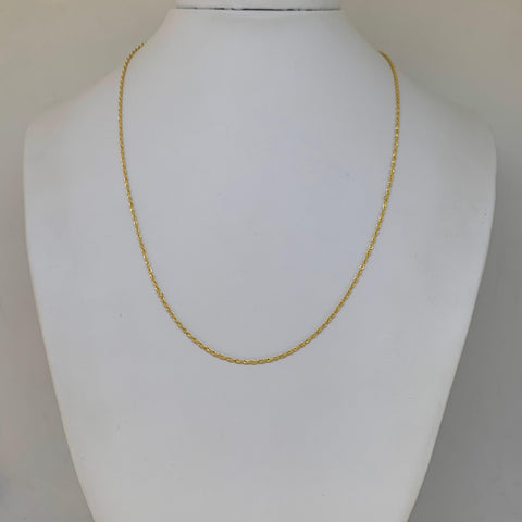 Cadena Italy Mini Lazo Oro amarillo 18k +1 / 0,80 Gr / 1 mm / 45 Cm *