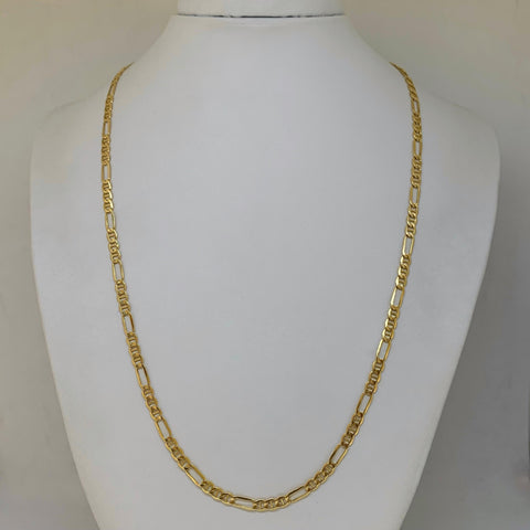 Cadena Italy 3X1 Especial Oro amarillo 18k +1 / 6,78 Gr / 3,6 mm / 55 Cm *