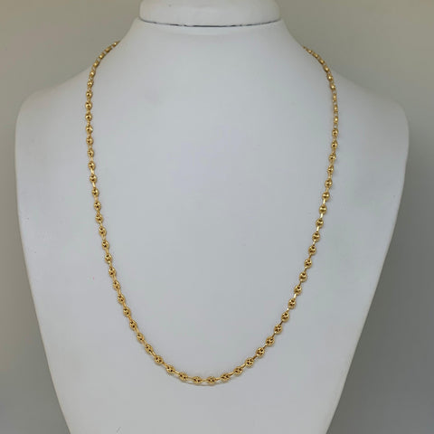 Cadena Eslabón Marino GC Oro amarillo 18k 6,05 Gr / 2,8 mm / 50 Cm *