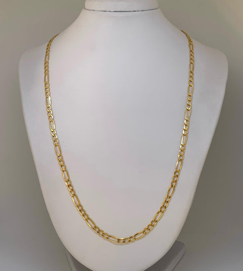 Cadena Italy 3X1 Oro amarillo 18k 7,16 Gr / 4,1 mm / 60 Cm *