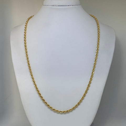 Cadena Italy Lazo Oro amarillo 18k +1 / 7,79 Gr / 3,2 mm / 55 Cm *