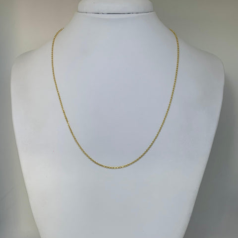 Cadena Italy Aro Seguido Oro amarillo 18k 1,07 Gr / 1,1 mm / 45 Cm *