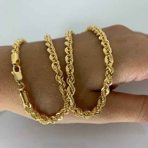 Cadena Italy Lazo Oro amarillo 18k +1 / 8,09 Gr / 4 mm / 45 Cm *