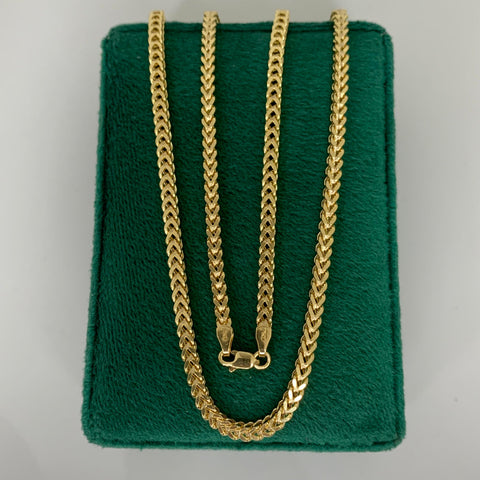 Cadena Italy Franco Oro amarillo 18k +2 / 15,10 Gr / 2,7 mm / 60 Cm