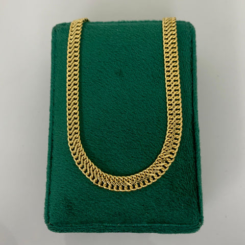 Cadena Italy Sedusa Oro amarillo 18k 12,87 Gr / 5,9 mm / 45 Cm *