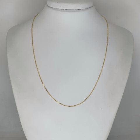 Cadena Italy Aro Seguido Oro amarillo 18k 1,12 Gr / 0,7 mm / 45 Cm