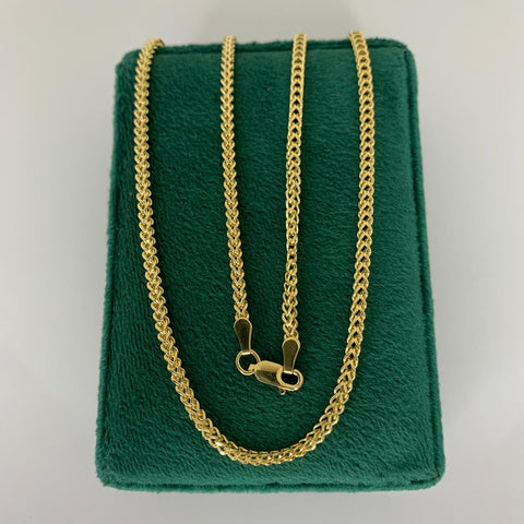 Cadena Italy Franco Oro amarillo 18k +2 / 8,31 Gr / 2,3 mm / 60 Cm *