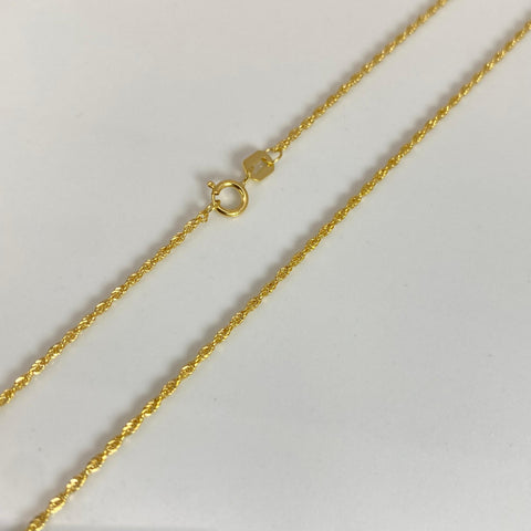 Cadena Italy Mini Lazo Oro amarillo 18k +1 / 0,90 Gr / 0,9 mm / 50 Cm *