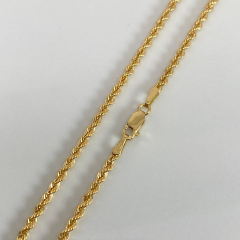 Cadena Italy Lazo Oro amarillo 18k +1 / 3,38 Gr / 2 mm / 60 Cm *