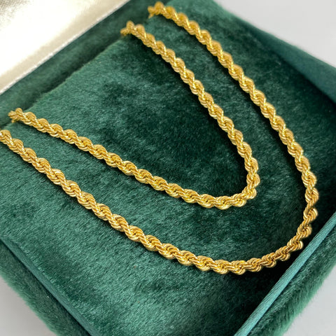 Cadena Italy Lazo Oro amarillo 18k +1 / 4,32 Gr / 2,5 mm / 50 Cm