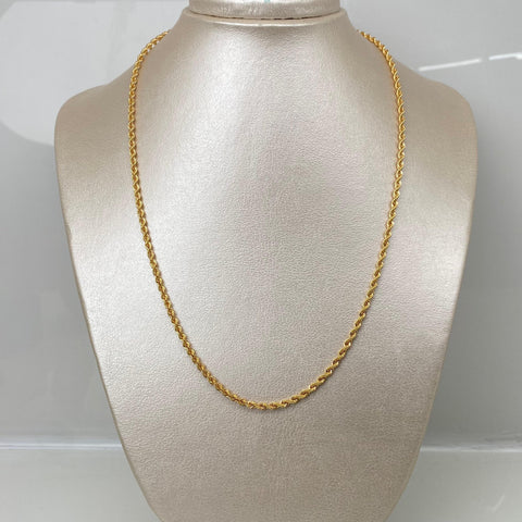Cadena Italy Lazo Oro amarillo 18k +1 / 5,0 Gr / 2,5 mm / 50 Cm