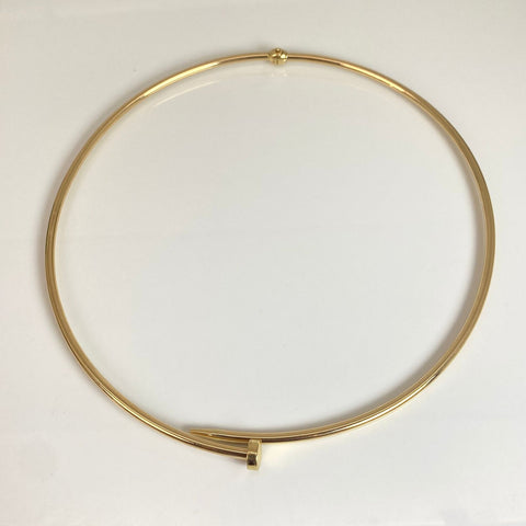 Cadena Italy Gargantilla Clavo Oro amarillo 18k +3 / 9,8 Gr / 45 Cm *