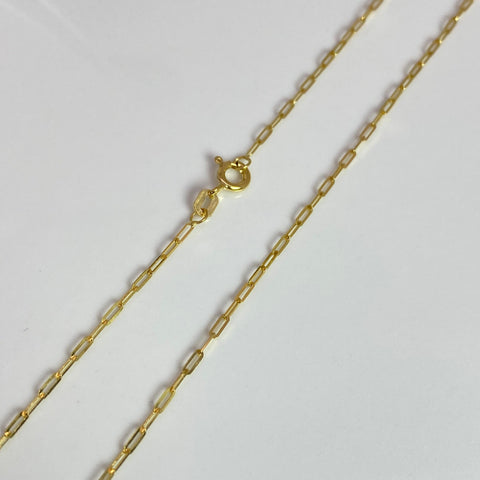 Cadena Italy Mini Cajón Oro amarillo 18k 2,0 Gr / 1,2 mm / 45 Cm
