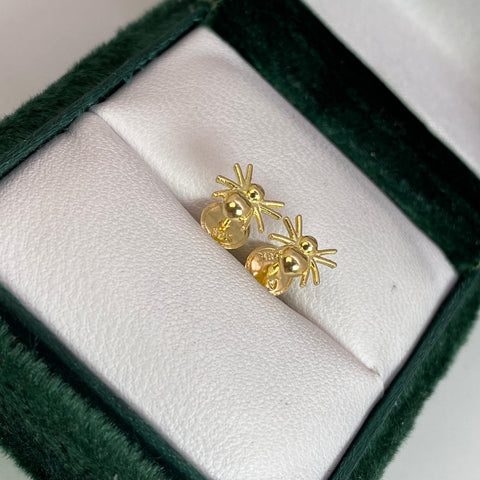 Topos Araña Oro amarillo 18k 0,95 Gr / 7 mm  *