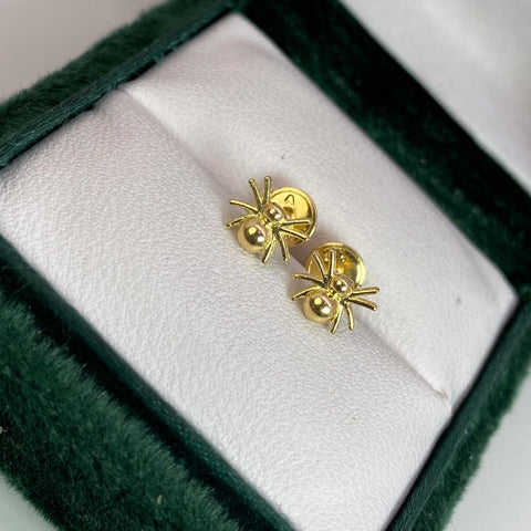 Topos Araña Oro amarillo 18k 0,95 Gr / 7 mm  *