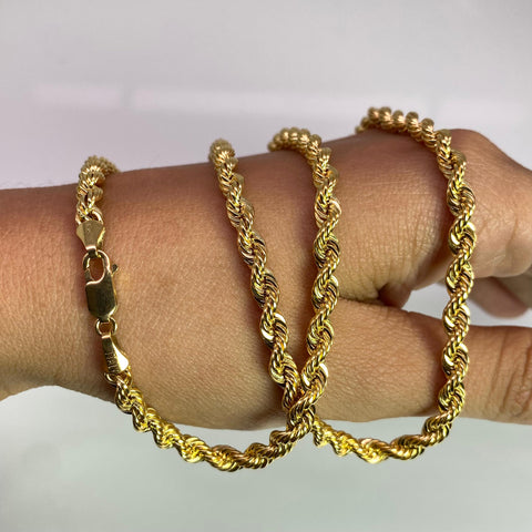 Cadena Italy Lazo Oro amarillo 18k +1 / 11,88 Gr / 4 mm / 60 Cm *