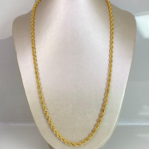Cadena Italy Lazo Oro amarillo 18k +1 / 11,00 Gr / 3,9 mm / 60 Cm