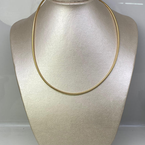 Cadena Italy Gargantilla Resorte Oro amarillo 18k +3 / 5,20 Gr / 2,25 mm / 45 Cm *
