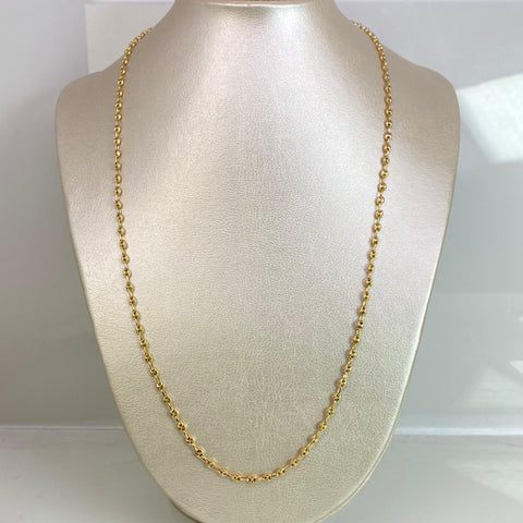 Cadena GC Eslabón Marino Oro amarillo 18k 5,86 Gr / 2,8 mm / 60 Cm *