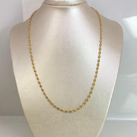 Cadena GC Eslabón Marino Oro amarillo 18k 5,10 Gr / 2,8 mm / 50 Cm *