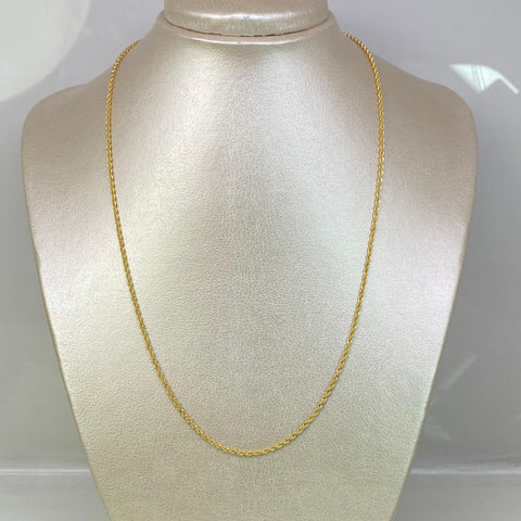 Cadena Italy Lazo Oro amarillo 18k +1 / 1,62 Gr / 1,5 mm / 50 Cm *
