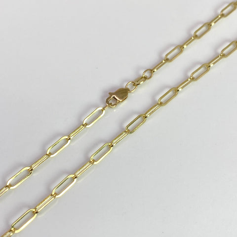 Cadena Italy Cajón Oro amarillo 18k 3,17 Gr / 2,5 mm / 50 Cm *
