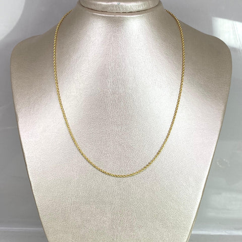 Cadena Italy Lazo Oro amarillo 18k +1 / 1,71 Gr / 1,5 mm / 45 Cm *