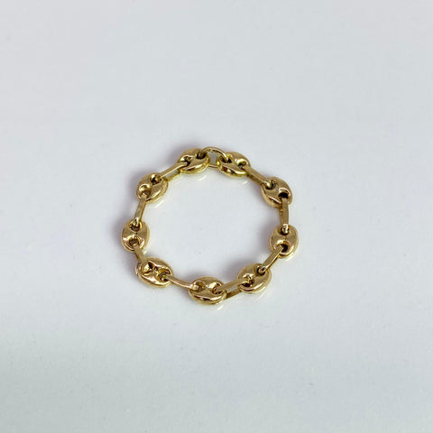 Anillo GC Oro amarillo 18k / Talla 2 1/4 / 0,60 Gr